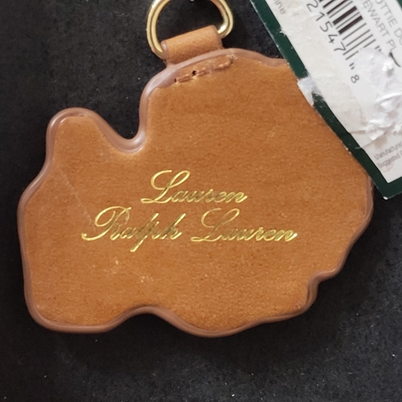 NWT RALPH LAUREN Leather key ring scootie Dog. - Picture 5 of 9